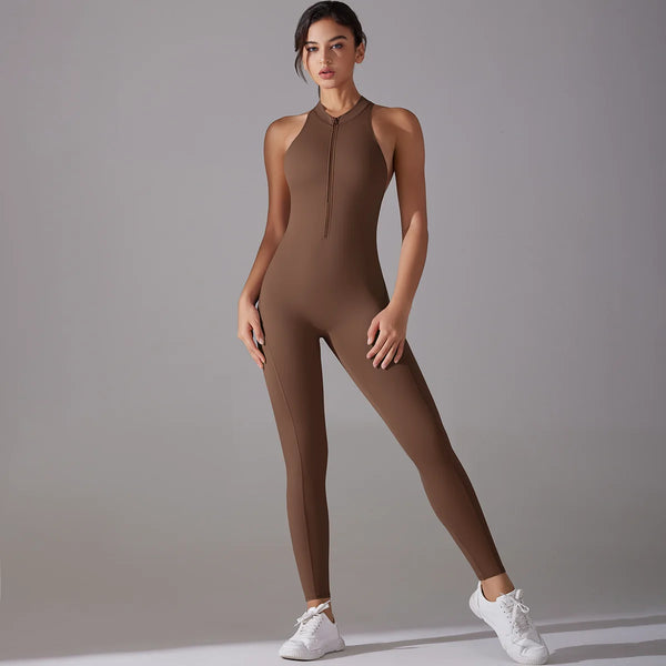 Velbrit  |  V-neck jumpsuit