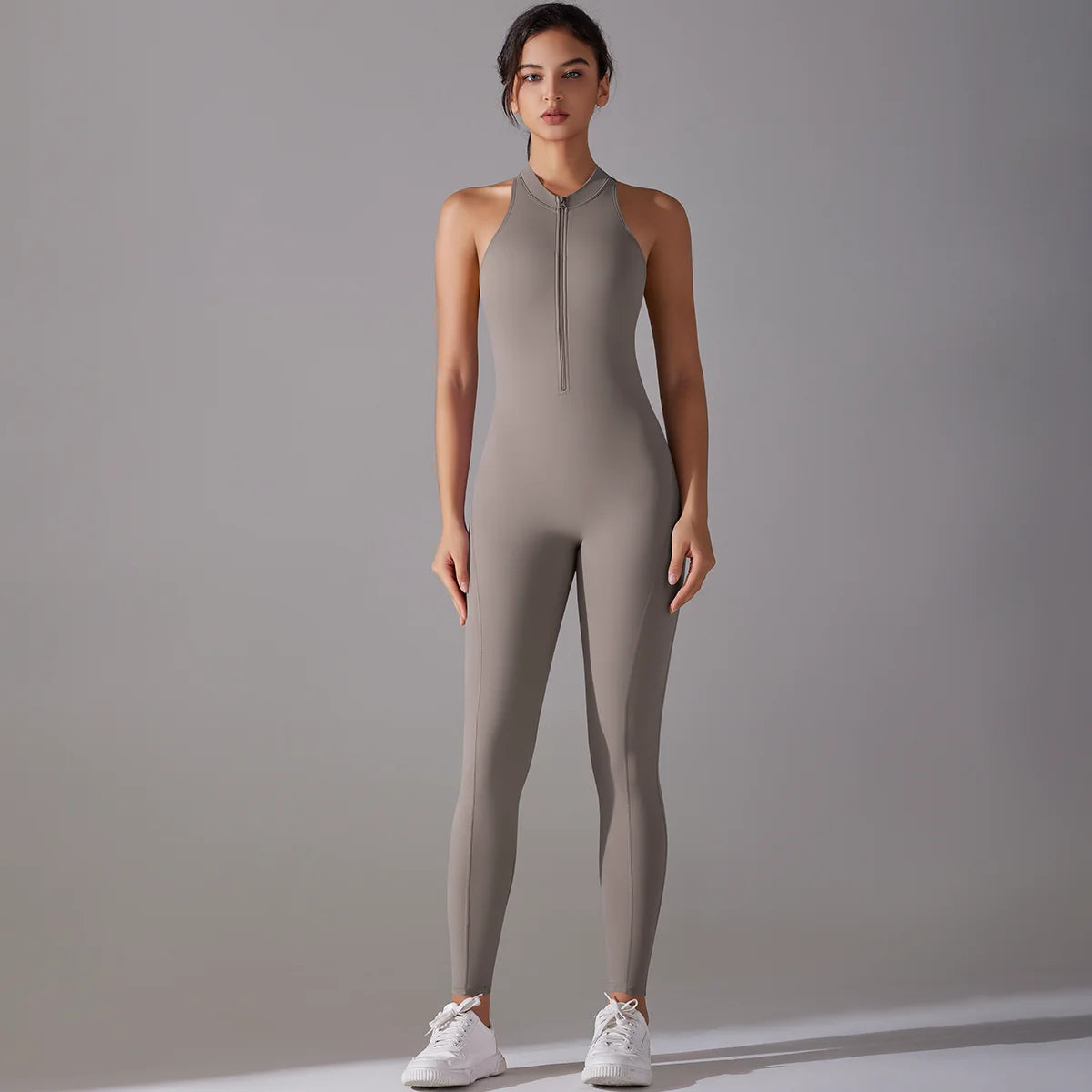 Velbrit  |  V-neck jumpsuit