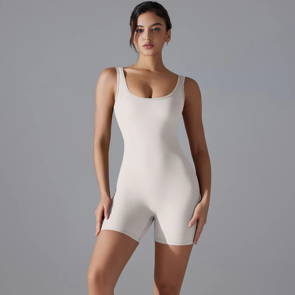 V-Back Romper Velbrit