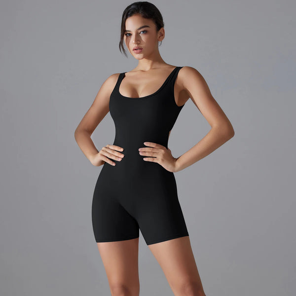 V-Back Romper Velbrit